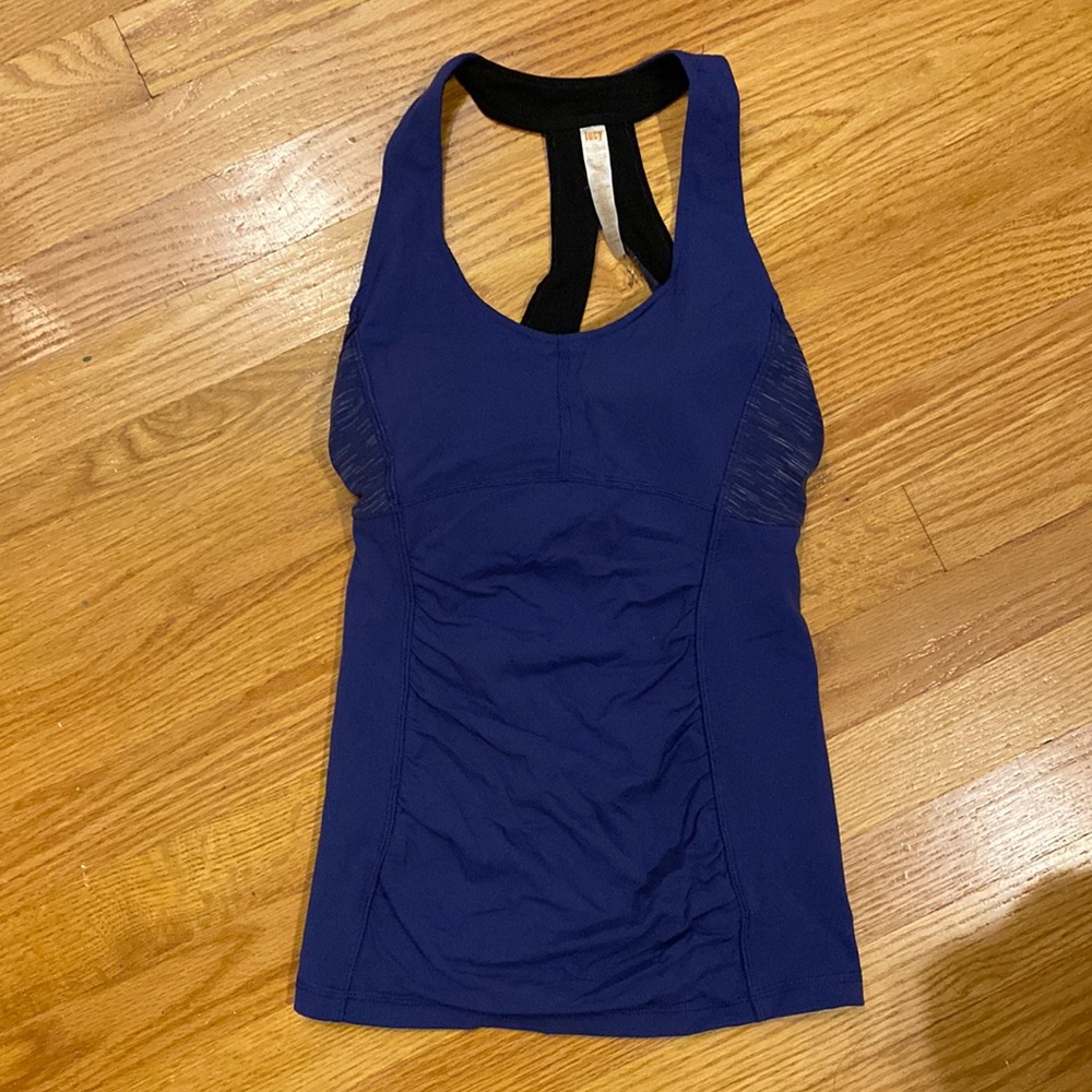 Lucy Workout Tank - Indigo - XS - EUC